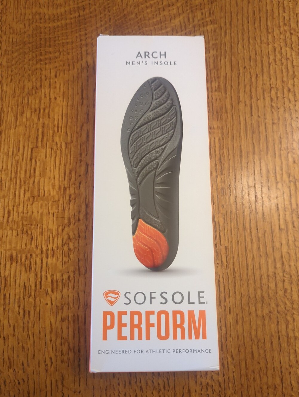 Sof Sole Insoles Men High Arch Performance Full-Length Foam Shoe Insert 9-10.5